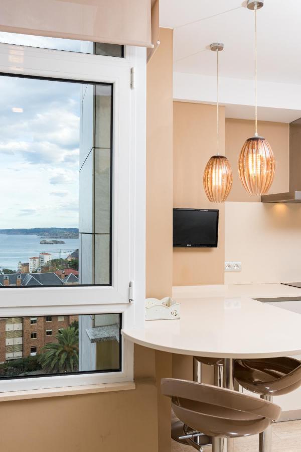 Apartamento Luminoso Cerca Playa Sardinero Con Parking Privado Santander Exterior photo